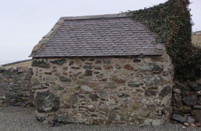 The repaired Goose House at Hen Plas Cemlyn